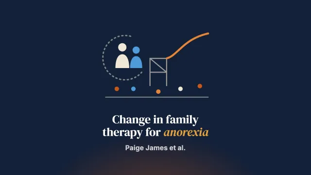 What factors do parents/caregivers think impact change in family therapy for anorexia nervosa?: a qualitative study