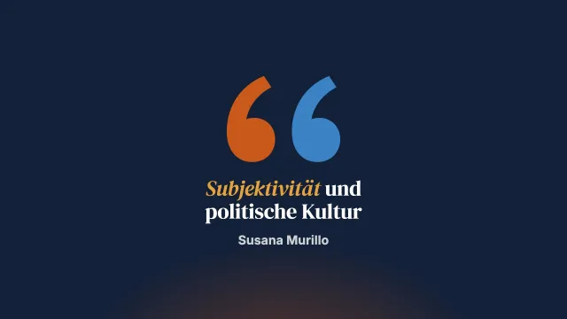 Luna de Avellaneda oder: das Gegebene inthronisieren. Subjektivität, Tod und politische Kultur