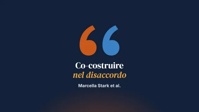 Co-costruire conversazioni centrate sulla soluzione nel disaccordo