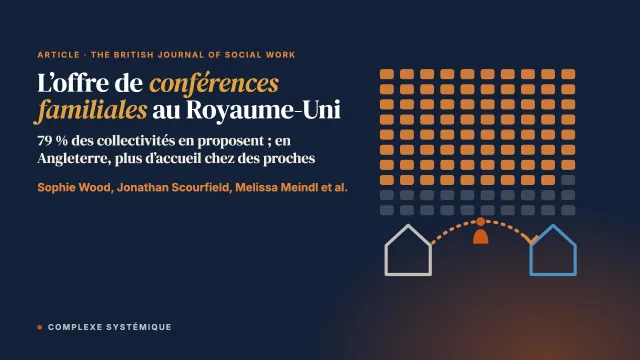 L’offre de conférences familiales (FGC) dans les collectivités locales du Royaume-Uni et ses liens avec les taux d’enfants confiés