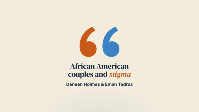 Debunking the Stigma: Solution Focused Brief Therapy with African American Couples, a Case Study