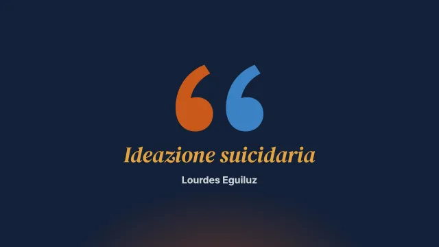 Ideazione suicidaria in età giovanile e clima sociale familiare