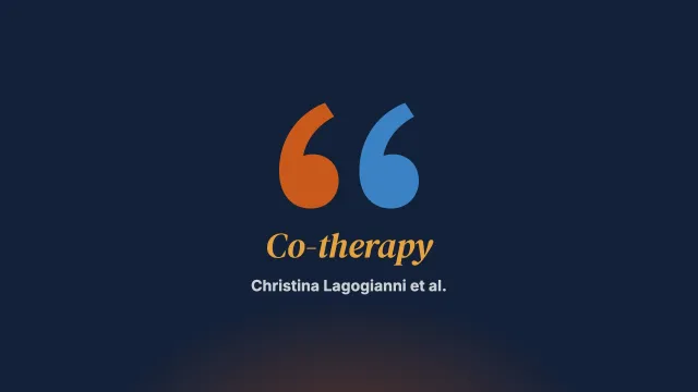 Co-therapy in Open Dialogue: Transforming therapists’ self in a shared space