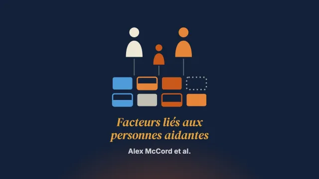 Les facteurs liés aux personnes aidantes qui influencent le traitement fondé sur la famille des troubles alimentaires de l’enfance et de l’adolescence : revue systématique et modèle conceptuel