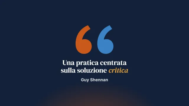 Verso una pratica centrata sulla soluzione critica?