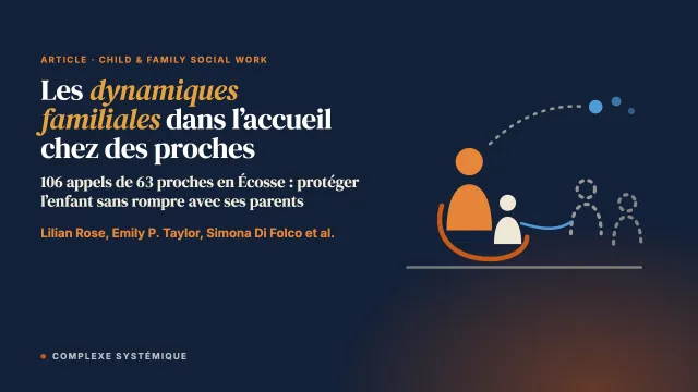 Les dynamiques familiales dans l’accueil chez des proches
