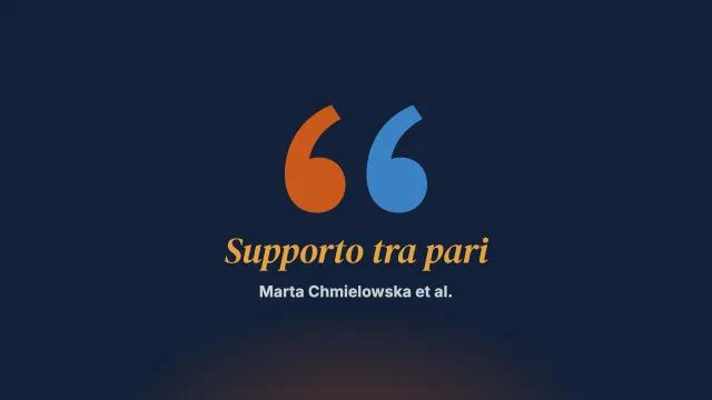 Supporto tra pari e decisione condivisa nel Dialogo Aperto: opportunità e raccomandazioni