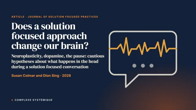 Does a Solution Focused Approach Change Our Brain?