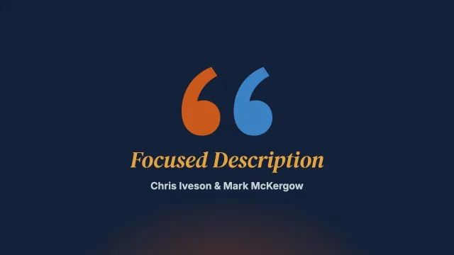 Brief Therapy: Focused Description Development