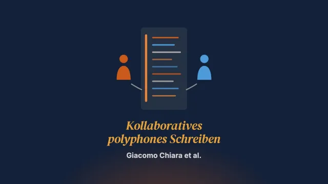 Kollaboratives polyphones Schreiben als therapeutische Praxis: eine longitudinale Fallstudie
