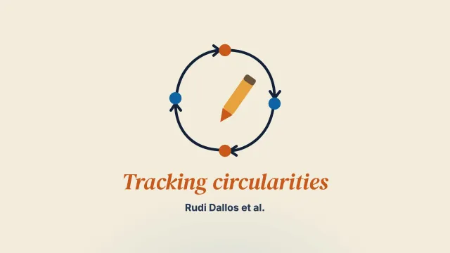 Tracking circularities – An invitation to explore relational patterns