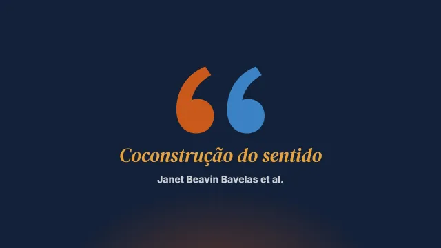 Os fundamentos teóricos e empíricos da coconstrução do sentido no diálogo