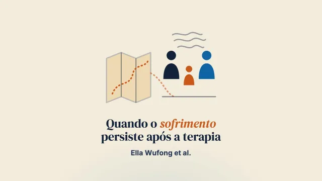 “Não sabemos mesmo o que mais podemos fazer”: a experiência de pais quando o sofrimento adolescente persiste após as terapias Maudsley e baseada na família para anorexia nervosa