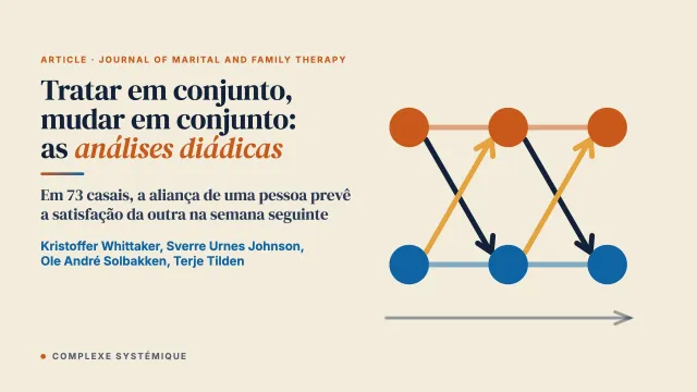 Tratar em conjunto, mudar em conjunto: as análises diádicas para compreender a reciprocidade entre alianças e satisfação conjugal ao longo do tempo