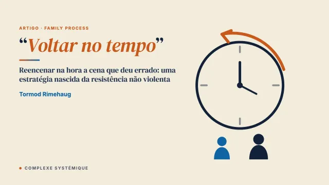 “Voltar no tempo”: uma estratégia positiva para mudar comportamentos inaceitáveis de jovens