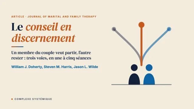 Le conseil en discernement pour les couples « à projets divergents »