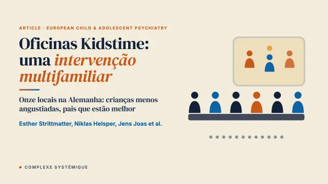 Oficinas Kidstime: avaliação de uma intervenção multifamiliar para crianças de pais com transtorno mental