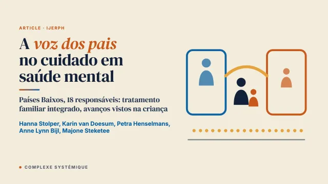 A voz dos pais no cuidado em saúde mental: um estudo qualitativo