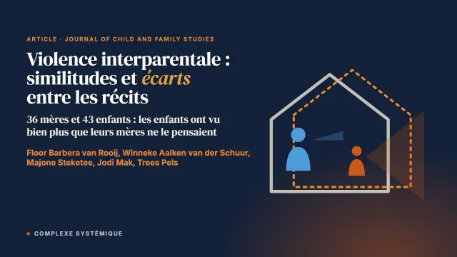 Violence interparentale : similitudes et écarts entre les récits des mères et de leurs enfants