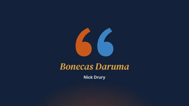 As bonecas Daruma e a prática focada nas soluções