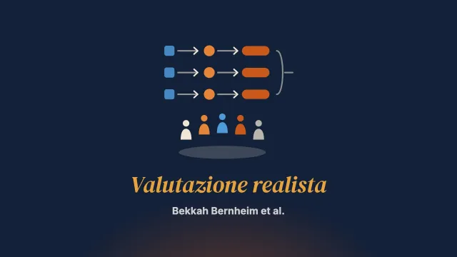 Applicare una valutazione realista a un intervento nei servizi sociali per l’infanzia: un esempio pratico dallo studio Safeguarding Family Group Conference