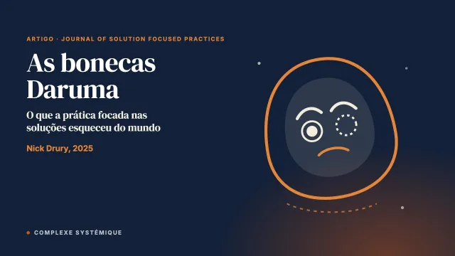 As bonecas Daruma e a prática focada nas soluções