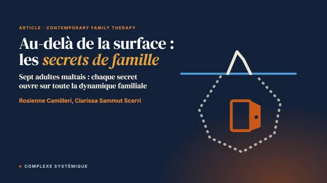 Au-delà de la surface : une exploration des secrets de famille comme portes d’entrée vers des dynamiques familiales complexes