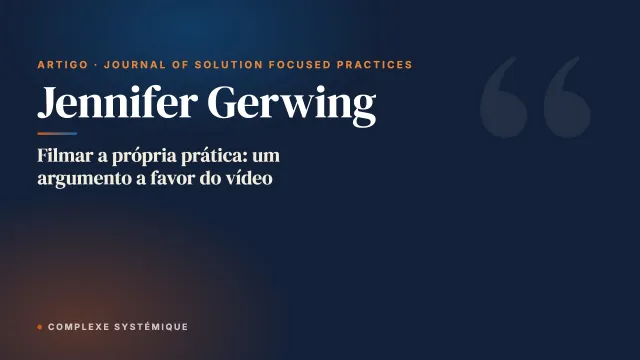 Filmar a própria prática: um argumento a favor do vídeo