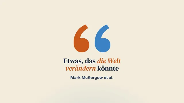 Elfie J Czerny und Dominik Godat: Etwas, das die Welt verändern könnte
