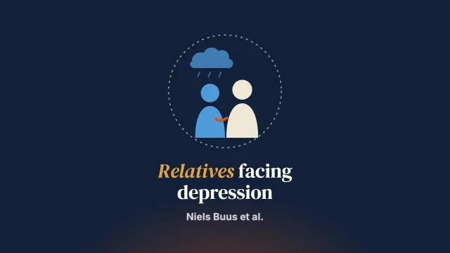 The relatives of people with depression: A systematic review and methodological critique of qualitative studies