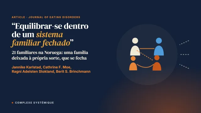 “Equilibrar-se dentro de um sistema familiar fechado”: um estudo de teoria fundamentada sobre a vida familiar quando um de seus membros tem um transtorno alimentar