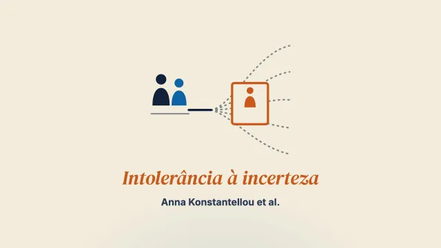 A experiência da intolerância à incerteza em pais de jovens com transtorno alimentar restritivo