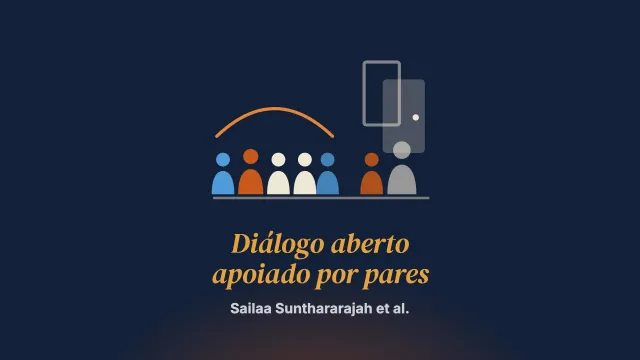 A experiência de pessoas atendidas no diálogo aberto apoiado por pares e no cuidado padrão após uma crise de saúde mental: estudo qualitativo de seguimento de 3 meses