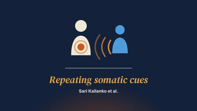 Impact of repeating somatic cues on the depth of experiencing for withdrawers and pursuers in emotionally focused couple therapy