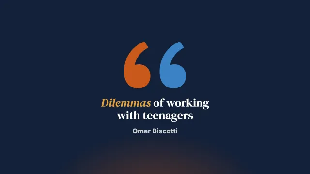 Errors and dilemmas in working with adolescents