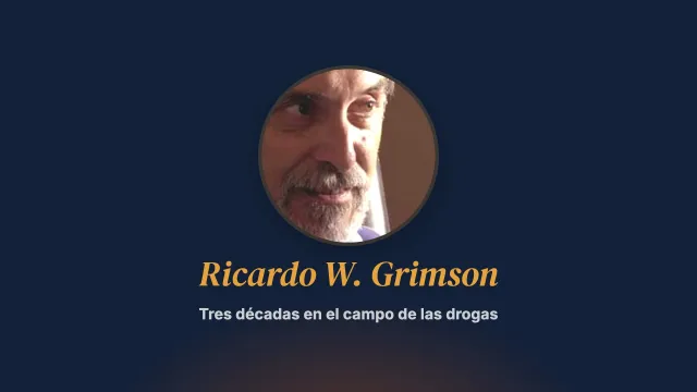 Tres décadas en la droga: contexto y diferencias. Entrevista a Ricardo W. Grimson