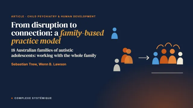 From Disruption to Connection: A Family-Based Practice Model for Enhancing Relationships in Families of Autistic Adolescents