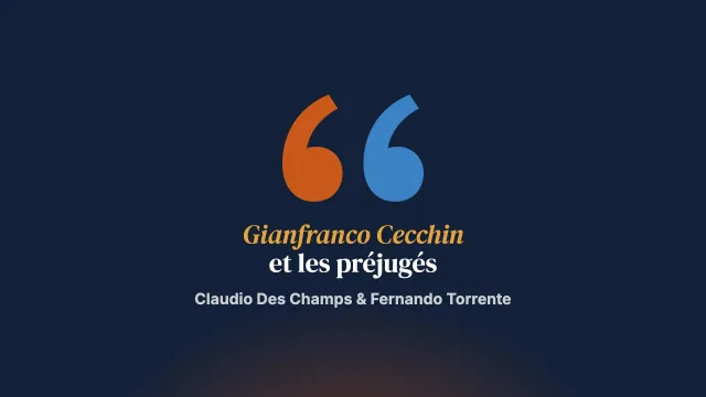 Hommage au maître Gianfranco Cecchin : les préjugés systémiques