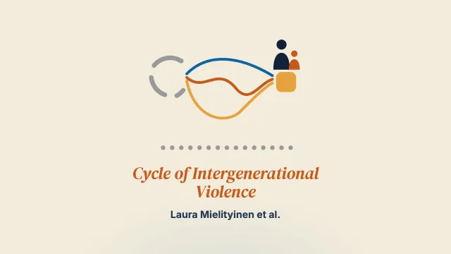 Narratives about Breaking the Cycle of Intergenerational Violence in Families: Different Routes, Same Goal
