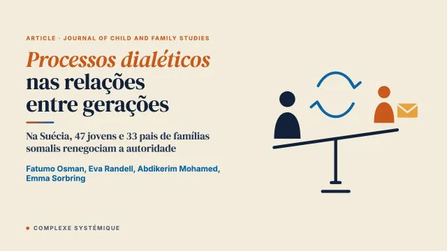Processos dialéticos nas relações entre pais e filhos em famílias somalis na Suécia