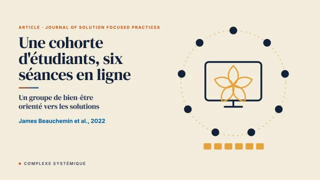 Un groupe de bien-être orienté vers les solutions pour une cohorte d’étudiants de troisième cycle : une étude pilote