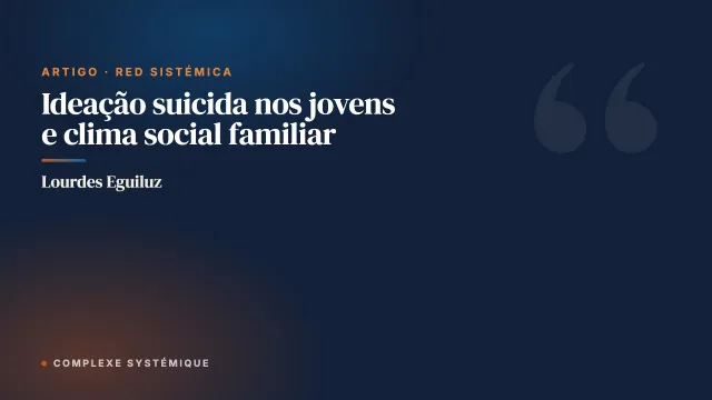 Ideação suicida nos jovens e clima social familiar