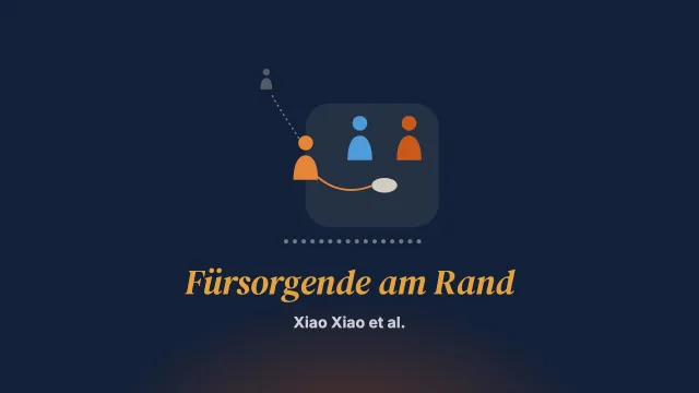 Fürsorgende am Rand: eine qualitative Studie über Großmütter in der Wochenbett- und Säuglingsversorgung