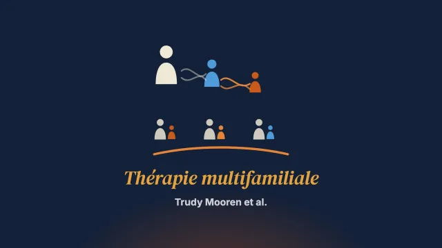 Combattre les effets intergénérationnels du psychotraumatisme par la thérapie multifamiliale