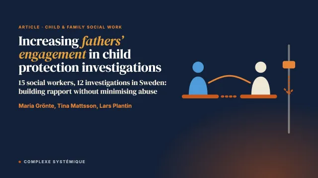 Strategies to increase fathers' engagement in child protection investigations due to domestic partner abuse in Sweden