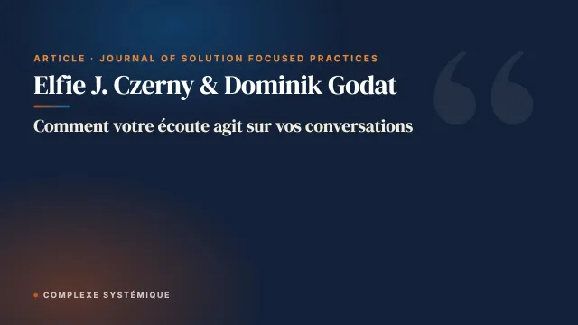 Comment votre écoute agit sur vos conversations