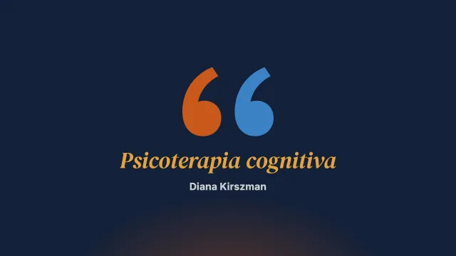 Psicoterapia cognitiva de la depresión