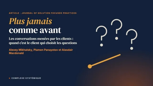 Plus jamais comme avant : les conversations menées par les clients