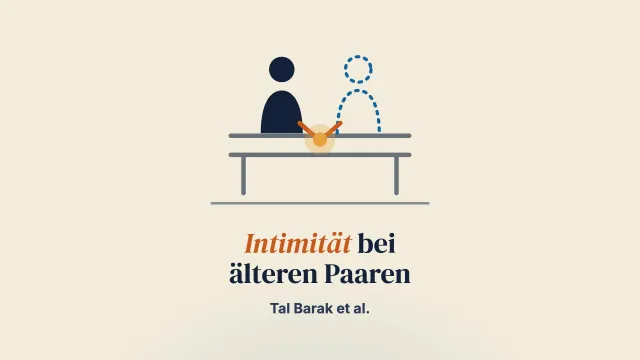 Intimität in älteren Paaren, wenn ein Teil des Paares eine leichte kognitive Beeinträchtigung hat: eine qualitative Studie