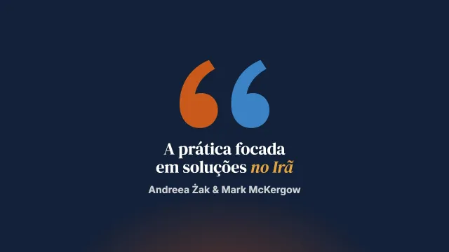 O estado da prática e da pesquisa focadas nas soluções no Irã